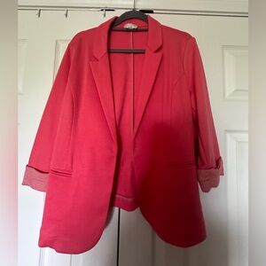 Pink/Coral Blazer